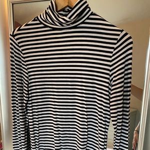 Striped Turtleneck